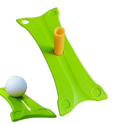 Golf-Tees – Grüne, leichte Golf-Tees, multifunktionale, tragbare Golf-Tees, professionelle Ball-Tee-Halter, wiederverwendbare Golf-Tees, Golf-Tees für Golfer, Golf-Tees für Übungstraining, Golfspiel von Generisch