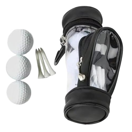 Golfball-Aufbewahrung, Golf-Tee-Tasche, multifunktionale Golf-Zubehörtasche, verschleißfeste Golftasche, Golf-Tee-Organizer, Golfball-Halter, Golf-Pitchgabel-Werkzeugtasche, von Generisch