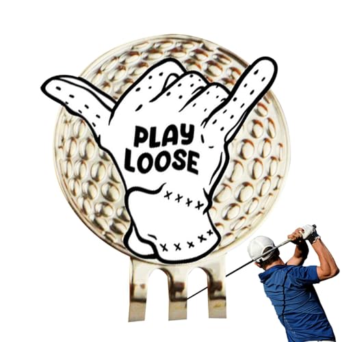 Golfball-Marker,Golfball-Positionsmarker - Magnetische kreative Kugelmarkierung und Positionierungsmarkierungsdekor | Spezielles Gesten-Design, Positionierungsmarkierung, für Gürtel, Taschen, von Generisch