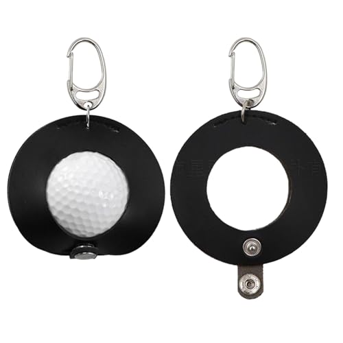 Golfballhalter für Tasche – langlebige wiederverwendbare Golftasche | Schlüsselanhänger Anhänger leichte Golfballtasche für Golf-Enthusiasten von Generisch