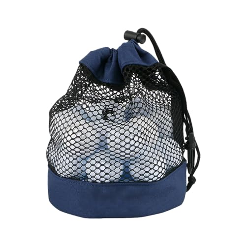 Golfballtasche - Golfball-Halter, Nylon-Golf-Tees-Taschen-Organizer - Golf-Tees-Tasche, große Aufbewahrungstasche mit Kordelzug und Clip für Männer und Frauen von Generisch