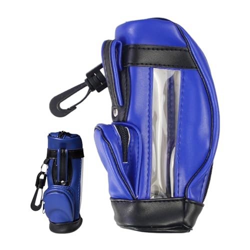 Golfballtasche | wasserdichte PU-Golftasche für Herren mit Reißverschluss – Golftasche, tragbare Balltasche für Outdoor, Damen, Herren von Generisch