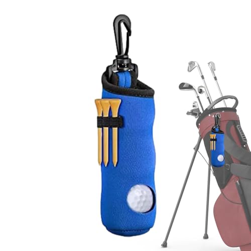 Golfballtaschenhalter | Golfballtasche Sport | Golfballtasche Clip | Golfballhalter Tasche | Golftasche mit Haken | Tragbare Aufbewahrungstasche | Golfschutzgürtel | Golfzubehör von Generisch