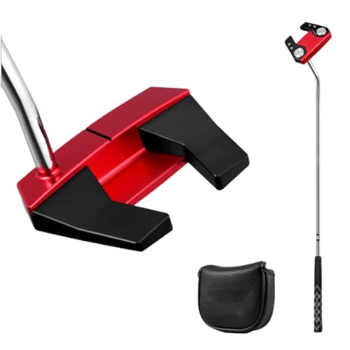 Golfputter für Herren,Golfputter für Herren | Herren-Golfputter,Putter für den Innen- und Außenbereich, Zwei-Wege-Putter-Club-Golfzubehör für rechts oder Links von Generisch