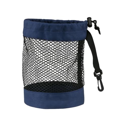 Golftasche | Golfball-Halter, Nylon-Golfte-Tasche, Organizer – Nylon-Tasche mit Kordelzug, große Kapazität, tragbare Aufbewahrungstasche für Männer und Frauen, Golftraining, Übung von Generisch