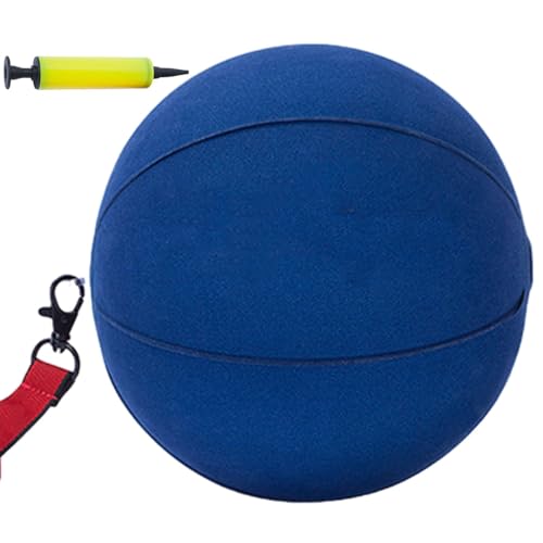 Golftrainerball – Schwungtrainer-Hilfsmittel mit Luftpumpe, unterstützt Haltungskorrektur, Golf-Übungswerkzeuge zur Korrektur der Körperhaltung von Generisch