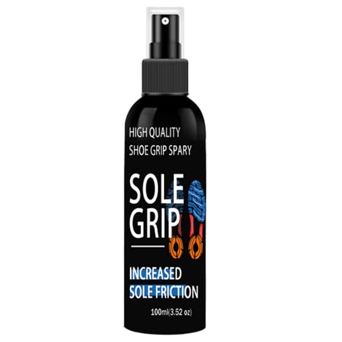 Griffspray für die Unterseite von Basketballschuhen, Sportschuh-Griffspray - 100 ml Basketball-Schuhsohlenspray,Sneaker Grip Spray Schuh-Traktionsverstärker, Schuhboden-Grip-Anti-Rutsch-Spray für Snea Griffspray für die Unterseite von Basketballschuhen, Sportschuh-Griffspray - 100 ml Basketball-Schuhsohlenspray,Sneaker Grip Spray Schuh-Traktionsverstärker, Schuhboden-Grip-Anti-Rutsch-Spray für Snea von Generisch
