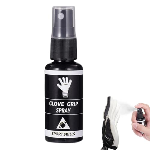 Grip-Spray für Fußballhandschuhe, 30 ml, tragbares klebriges Spray für Handschuhe, Torwart-Tackifier zur Verbesserung der Griffverstärkung, ideales Fußballzubehör für verbesserte von Generisch