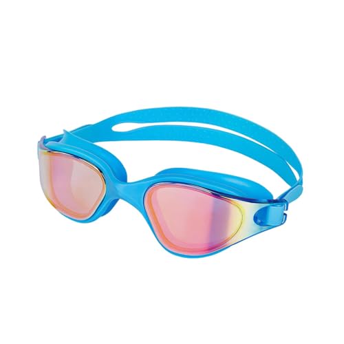 Große Sichtbrille – Erwachsene große Sicht Silikon Schwimmbrille | Anti-Beschlag großer Rahmen Brille für Wassersport HD wasserdichte Schwimmbrille von Generisch
