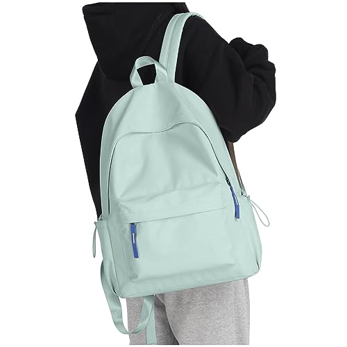 Großer Hunderucksack, Studentenrucksack, einfarbig, Rucksack für Damen und Herren, leicht und gut aussehend, Trinkrucksäcke, 3 l (grün, Einheitsgröße) von Generisch