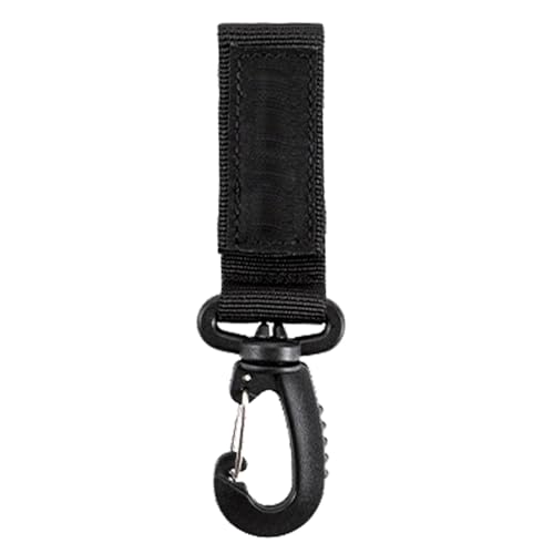 Gürtel-Karabinerhaken, Gürtel-Karabiner-Aufhänger - Nylon-Gurtband, Schlüsselanhänger, Haken, Karabiner, Gürtelaufhänger,Outdoor-Sportgeräte, tragbarer Gürtelclip, Schlüsselschnalle für Camping, Angel von Generisch