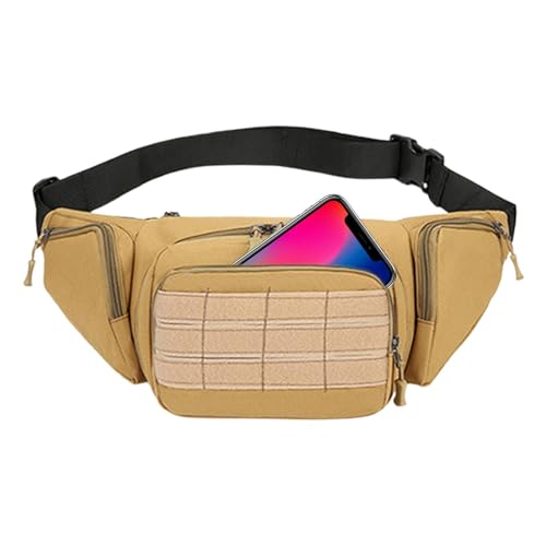 Gürteltasche für Männer, Gürteltasche für Herren - Fanny Pack Hüftgürtel Taillentasche - Hüfttaschen zum Fliegenfischen, Herren-Gürteltasche, kleine Angeltasche für Outdoor-Sportarten von Generisch