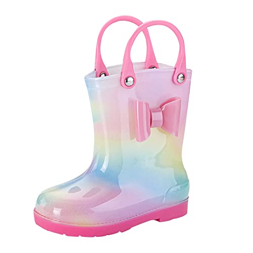 Gummistiefel Kinder, Gummistiefel Kinder, Gummistiefel Kinder 26 Regenfüßlinge Baby 29 Gr 21 Toddler Rain Boots Halbhohe 32 Gefütterte Gr. 23 Regenhut Regenstiefel Stulpen Mädchen 15 von Generisch