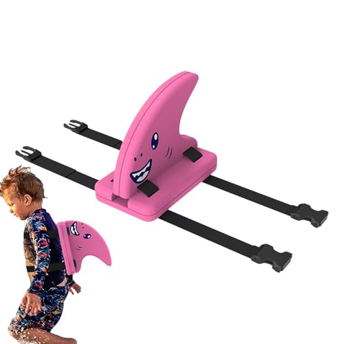 Haifischflosse Schwimmhilfe Haifischflosse für Pool Haifischflosse Schwimmschwimmer für Kinder – Schwimmen Haifischflosse Float Sicherheit Schwimmtrainer, tragbare Trainingsfloaties, EVA von Generisch