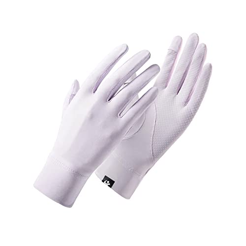 Handschuhe Damen GrüN Schwarze Handschuhe Fingerlo Fahren im Freien Schutz Schutz Damen Rutschhandschuhe Handschuhe Nicht Handschuhe Handschuhe Damen GrüN Schwarze Handschuhe (Purple, One Size) von Generisch