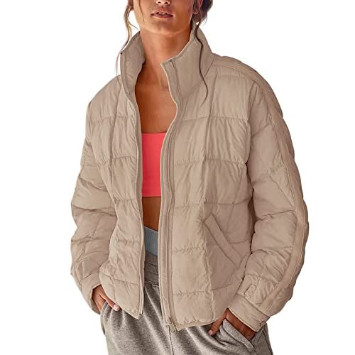 Herbst Jacken Für Damen, Outdoor Herbst Ohne Kapuze Winter Steppjacke Winterjacke Lang Elegant Günstig Grün Übergangsjacke Damen-Jacken Warm Leicht Puffer Jacke Daunenjacke Herbst Jacken Für Damen, Outdoor Herbst Ohne Kapuze Winter Steppjacke Winterjacke Lang Elegant Günstig Grün Übergangsjacke Damen-Jacken Warm Leicht Puffer Jacke Daunenjacke von Generisch