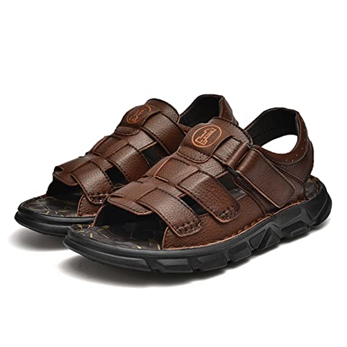 Herren Lederschuhe Leder Herren Sandalen Sommer Herren Sandalen Outdoor Herren Freizeitschuhe von Generisch