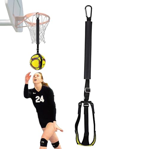 Hilfsmittel für Volleyball-Trainingsgeräte,Volleyball-Trainingsgeräte | Volleyball-Trainingssystem,Solo-Übungstrainer, Volleyball-Rebounder-Trainer-Set, praktische Volleyball-Trainingshilfen für Exper von Generisch