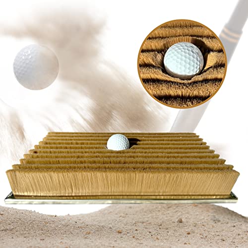 Hochwertige Golfbunker-Schlagmatte Verbessern Sie Ihr Golfchippen mit dieser Trainingsmatte, 35 x 18,5 x 6,5 cm von Generisch