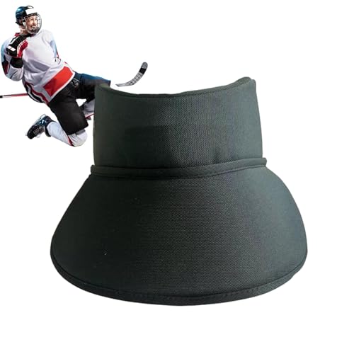 Hockey-Nackenschutz – Nackenschutz mit Aufkleber, wasserdicht, atmungsaktiv, Eishockey-Nackenschutz, Halsbandschutz, Hockeyausrüstung, ergonomisch, bequem, für Torhüter, Damen, Herren, Erwachsene Hockey-Nackenschutz – Nackenschutz mit Aufkleber, wasserdicht, atmungsaktiv, Eishockey-Nackenschutz, Halsbandschutz, Hockeyausrüstung, ergonomisch, bequem, für Torhüter, Damen, Herren, Erwachsene von Generisch