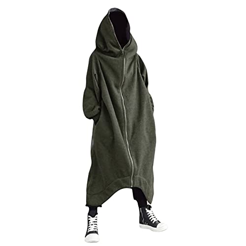 Hoodie Herren Oversized Kapuzenpullover - Winterjacke Baumwolle Strickjacke Mit Kapuze Sportjacke Essentials Jack Sport Pullover Klassisch Zipper Große Größen Für Fitness Jacke Coat for Men von Generisch