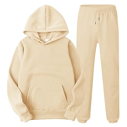 Jogginganzug Herren Baumwolle, Sport Anzug Herren Trainingsjacke Trainingsanzug - Hausanzug Streatwear Langarm Fitness Pullover Jogginghose Set Y2k Jogging Sweatshirt Für Freizeit von Generisch