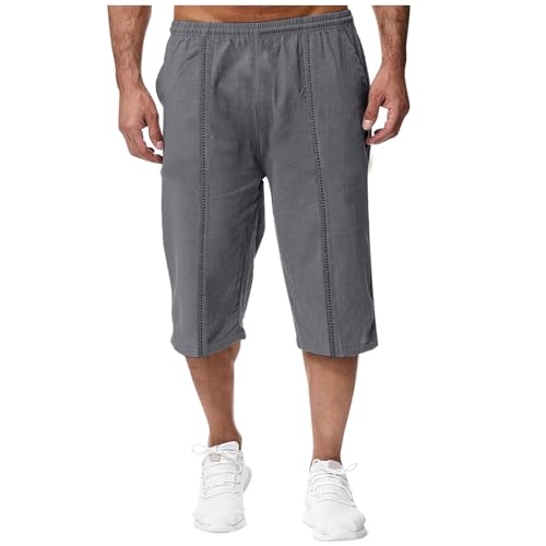 Jogginghose Herren Baggy Trainingshose - Activewear Große Größen Sporthose Elegante Trackpants Bequem Sportbekleidung Lang Stretch Hose Breite Sweatpants Baumwolle Elastische Taille Jogging Pants von Generisch