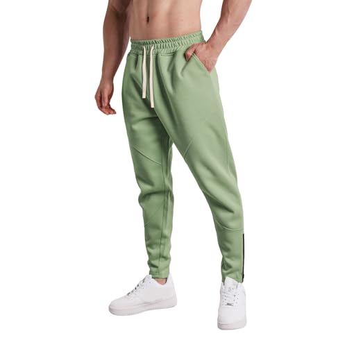 Jogginghose Herren Freizeithose Sport Hose Jogger Trousers for Men Bodybuilding Baggy Pants Sporthose Lang Breite Hosen Sporthosen Weite Trainingshose Sweathose von Generisch