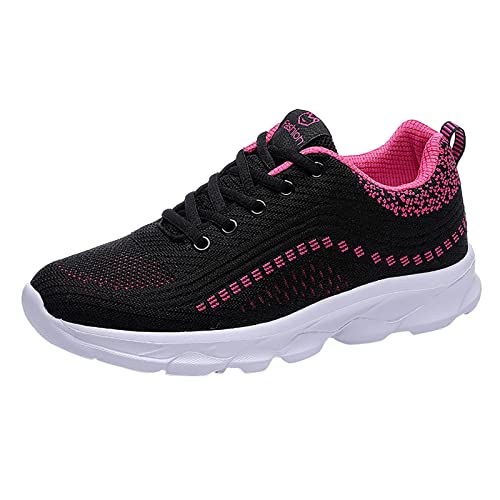 Joggingschuhe Damen, Turnschuhe Damen Leichte Sportschuhe - Hallenturnschuhe Outdoor Walkingschuhe Walking Sports & Shoes Stoff Schuhe Wasserfest Fitness Sneaker Laufschuhe Atmungsaktiv von Generisch