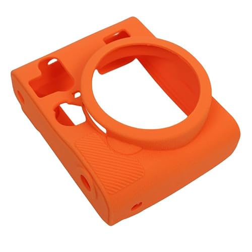 Kameratasche für Fujifilm Instax Mini 90,Weiche Silikon-Schutzhülle Zubehör für Mini 90 Kamera (Orange) von Generisch