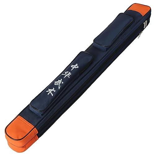 Kampfsport Waffenkoffer Umhängetasche Kung Fu Tasche - Katana Tasche Universal Canvas Schwert Fall Tai Chi Schwert Doppel Schwert Tasche Perfekt für Folien Säbel Epee und Säbel von Generisch