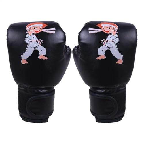 Kids Boxing Gloves, Comfortable Punching Mitten, Youth Training Gloves, Home Gym Training Gloves, Boxing Mitten with Wrist Support, Easy to Wear and Adjust Perfect, for Home Gym Training von Generisch