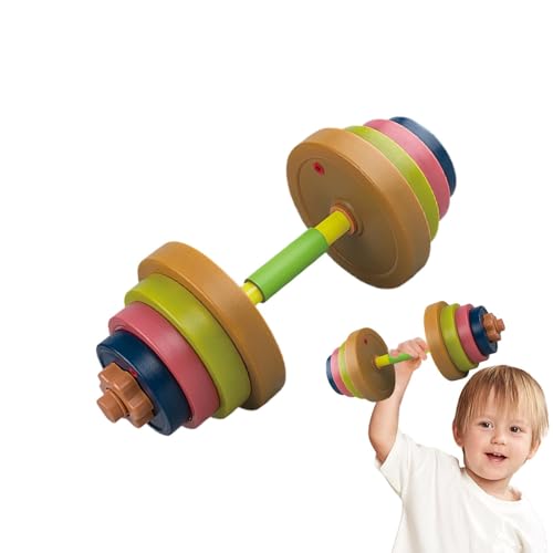 Kids Dumbbell Toy, Adjustable Weight Lifting Set for Kids, Gym Equipment for Boys and Girls, Body Training Toy for Fitness, Safe Exercise Set for Developing Strength and Koordination in Children von Generisch