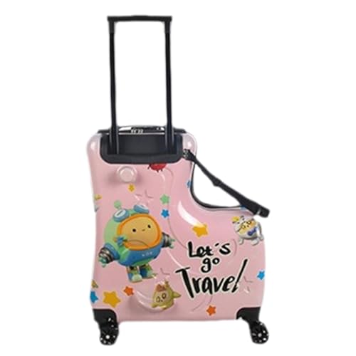 Kids Ride-On Travel Suitcase, Rolling Luggage With Wheels, Children's Ride On Trolley Luggage, Kid Ride On Suitcase, Child Stroller Spinner Luggage, Kids Travel Luggage, Ride-On Suitcase For Kid von Generisch