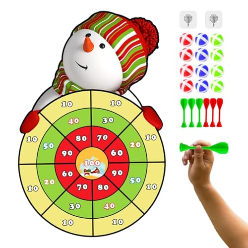 Kinder-Dartscheibe,Dartscheibe für Kinder | Dartspielset Große Dartscheibe,Dinosaurier-Dartscheibe mit klebrigem Ball, Jungenspielzeug, Familienspiel, Wurfspiel-Set, Kinder-Darts von Generisch