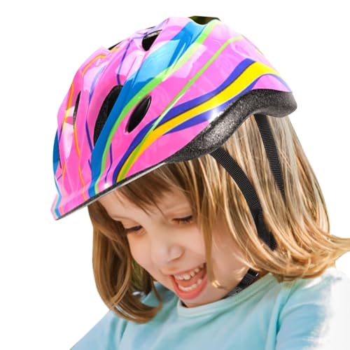 Kinder-Fahrradhelme, Skateboard-Helme, Kleinkind-Fahrradhelme für Kinder im Alter von 5–10 Jahren, verstellbare Helme für Skateboard, Radfahren, Roller von Generisch