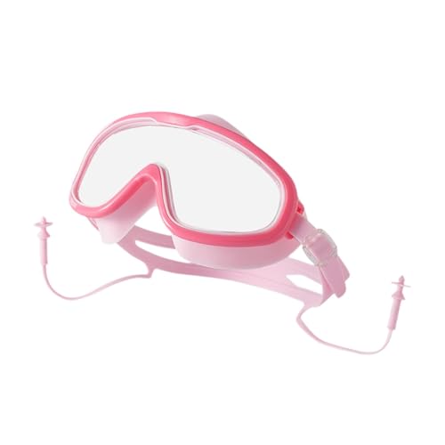 Kinder-Schwimmbrille – Schnorchel-Taucherbrille, Brille mit PC-Gläsern, Anti-Beschlag, 180 Grad, klare Sicht, Kinder-Schnorchelausrüstung, zum Tauchen, Schnorcheln, Schwimmen von Generisch