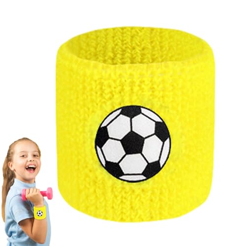 Kinderarmbänder - Armbänder für Kinder | Sportarmbänder Feuchtigkeitsableitende Armbänder Fußball-Armbänder für Kinder Fußball-Armbänder für Kinder Lauf-Armbänder für Kinder Sport-Zubehör für Kinder von Generisch