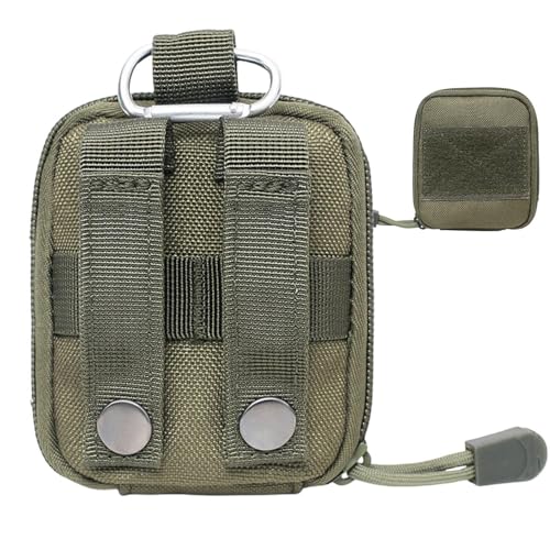 Kleine Handy-Tasche – faltbare Gürteltasche, Hüfttasche, multifunktionale Aufbewahrungstasche, Outdoor-Camouflage-Zubehörtasche, Hüfttasche, tragbar, mit Reißverschluss, Hüfttasche für Laufen, von Generisch