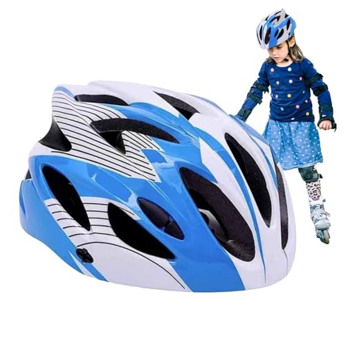 Kleinkinderhelme, Jugendfahrrad-Sicherheitshüte | Kinderfahrräder Helme Fahrräder Helme Kinder,Kinder-Fahrradhelme, bequeme, verstellbare Mädchen-Fahrrad-Sicherheitsmütze für Kinder von 8–14 Jahren, R von Generisch