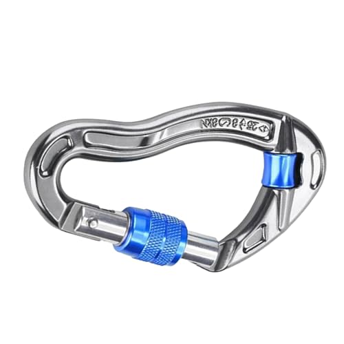 Kletterkarabiner, robuste Karabiner-Clips, Verriegelung Klettern Karabinerhaken für Klettern, Abseilen von Generisch