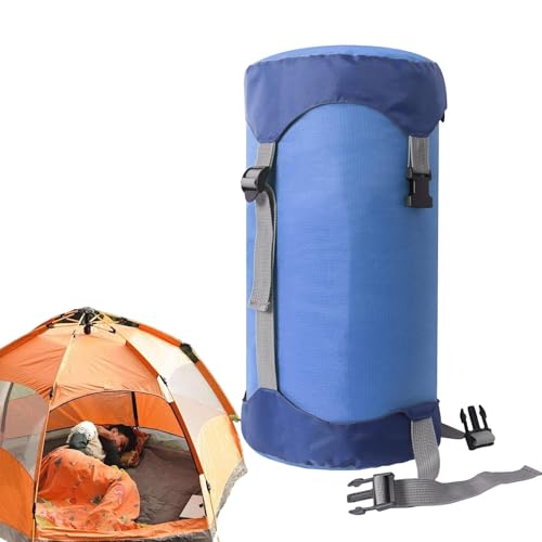 Kompressionsbeutel für Reisen, verstellbare Kompressionsbeutel zur Aufbewahrung, Camping, praktischer Schlafsack, Aufbewahrungssack, Packsack, Kompressionsbeutel für Kleidung, Decke, Kissen von Generisch