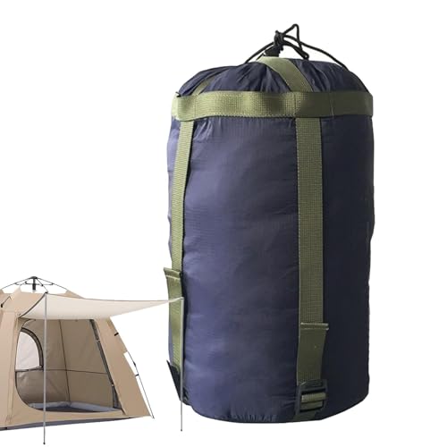 Kompressionssack, Packsäcke für Rucksackreisen | Schlafsacküberzug Kompressionssack - Nylon-Camping-Aufbewahrungstasche, wasserdichter Rucksacksack, Schlafsack-Aufbewahrungssack für Reisen von Generisch