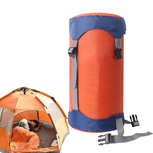 Kompressionssack – 6 l/15 l 25 l, wasserdichter Camping-Sack, Kompressionsbeutel zur Aufbewahrung, praktischer Schlafsack, Packsack, Schlafsack, Aufbewahrungssack für Kleidung, Decke, Kissen von Generisch