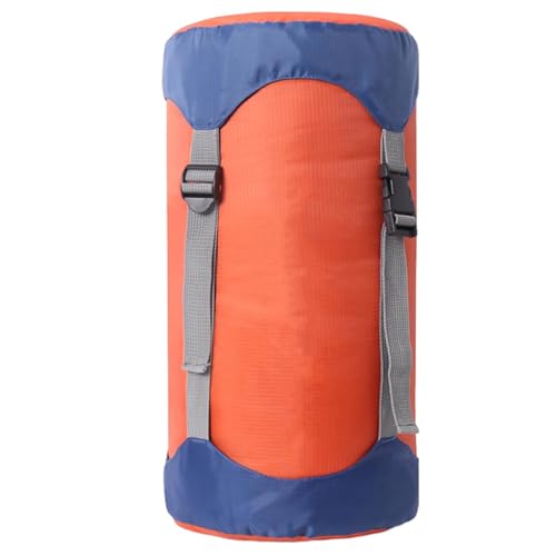 Kompressionssack – Nylon-Kompressionsbeutel, Camping-Kompressionsbeutel, 35 l, großes Fassungsvermögen, Nylon, multifunktional, wasserdicht, für Rucksackreisen, Wandern und Camping von Generisch