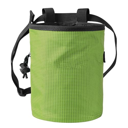 Kreidetasche zum Klettern, Kreidetasche zum Klettern | Gewichtheben Klettern Klettern Kordelzug Kreidebeutel | Ultraleichte Gürteltasche für Outdoor-Training, Gewichtheben, Klettern, Bergsteigen von Generisch