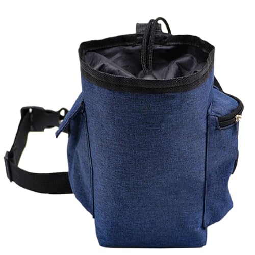 Kreidetasche zum Klettern, Kreidetasche zum Klettern - Kreide-Organizer mit verstellbarem Hüftgurt und Reißverschlusstasche - Organizer mit Kordelzugverschluss für Fitnessstudio, Klettern, Bouldern, G von Generisch