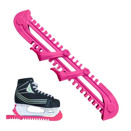 Kufenschoner Schlittschuhe, Kufenschoner Eishockey,Schlittschuhschoner Eiskunstlauf,Anti-Rutsch-Skateschutz, Leicht Zu Tragende Anti-Kollisions-Eiskunstlauf-Schutzausrüstung Mit Verstellbarer Schnalle Kufenschoner Schlittschuhe, Kufenschoner Eishockey,Schlittschuhschoner Eiskunstlauf,Anti-Rutsch-Skateschutz, Leicht Zu Tragende Anti-Kollisions-Eiskunstlauf-Schutzausrüstung Mit Verstellbarer Schnalle von Generisch