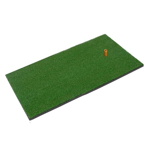 Kunstrasen-Golfmatte mit Golf-Schlagmatte für Indoor-Outdoor-Übungen (inkl. 70 mm Tee-Halter) von Generisch
