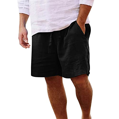 Kurze Hosen Herren Kurze Sporthose Mit Taschen Freizeithose Kurze Freizeit Casual Sommerhose Kurz Baumwolle Sporthosen Kurze Schicke Fit Laufhose Kurz Baggy Bügelfrei Herren Laufshorts Schwarz,L Kurze Hosen Herren Kurze Sporthose Mit Taschen Freizeithose Kurze Freizeit Casual Sommerhose Kurz Baumwolle Sporthosen Kurze Schicke Fit Laufhose Kurz Baggy Bügelfrei Herren Laufshorts Schwarz,L von Generisch